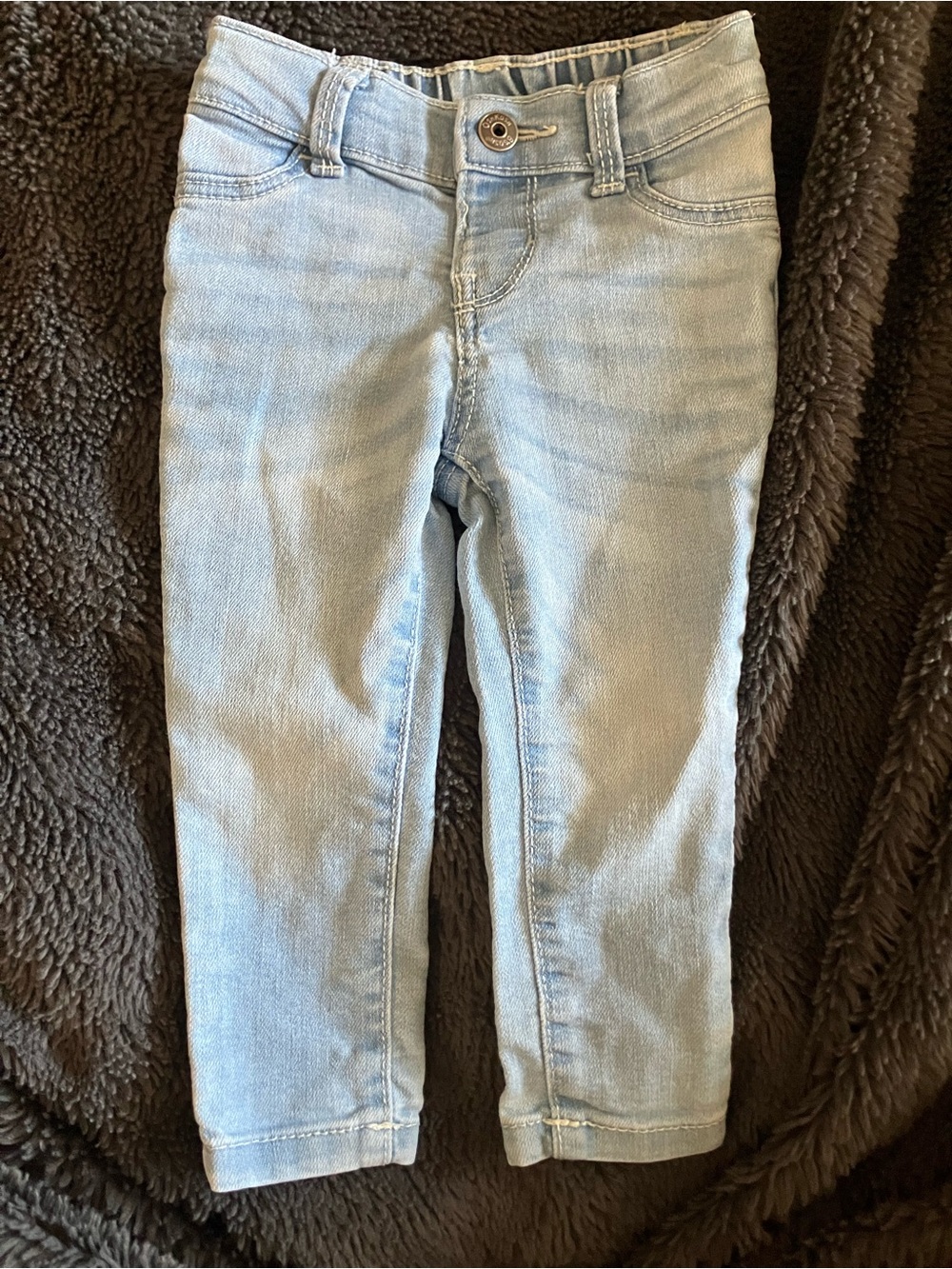 OshKosh B'gosh Light Blue Girls Stretch Denim Jeans